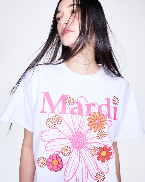 TSHIRT FLOWERMARDI BLOSSOM_WHITE PINK