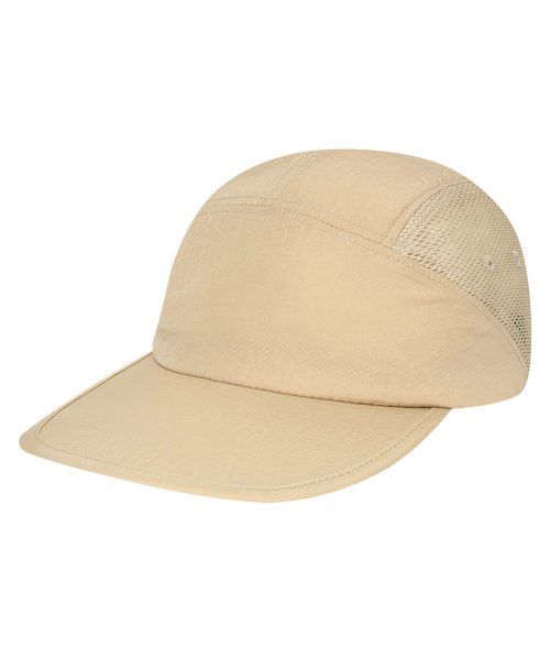 BASIC MG LOGO MESH NYLON CAP LIGHT BEIGE