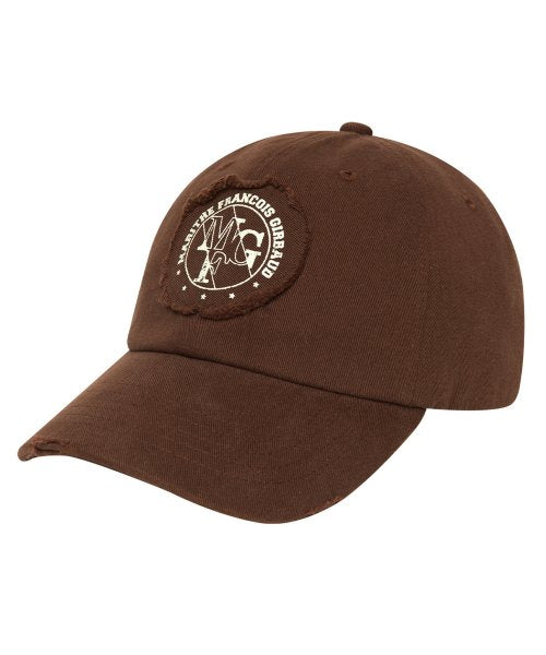 COLLEGE LOGO CAP BROWN