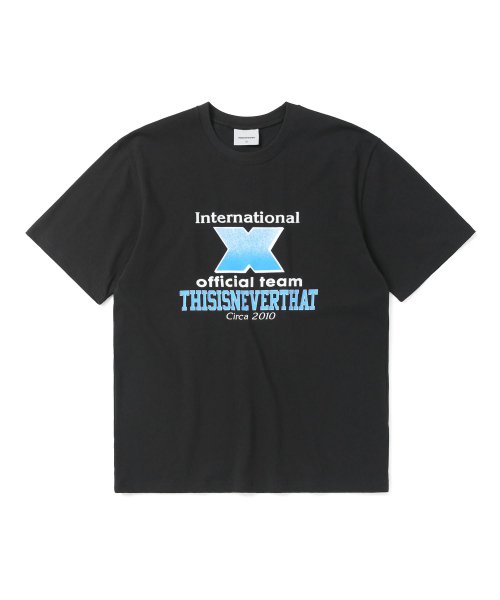 X-INTL.TEE BLACK