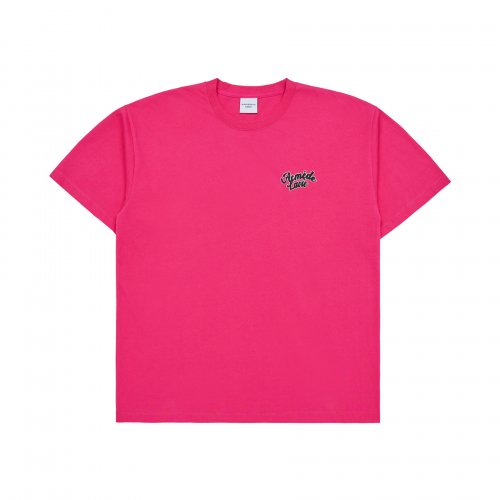 HOLOGRAM BEAR SHORT SLEEVE T-SHIRT PINK