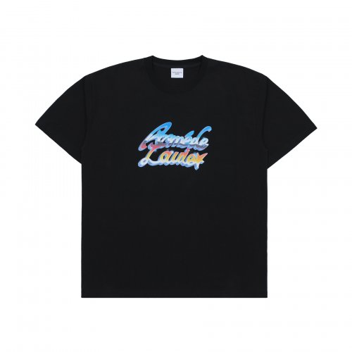 80S VINTAGE LOGO SHORT SLEEVE T-SHIRT BLACK