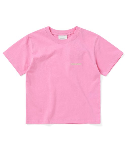 SMALL T-LOGO W TEE PINK