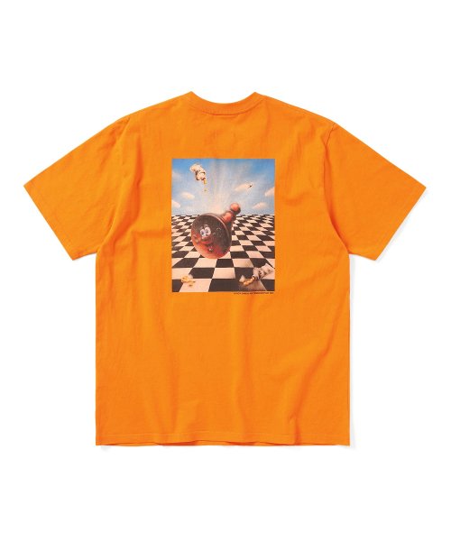 CHESS TEE ORANGE