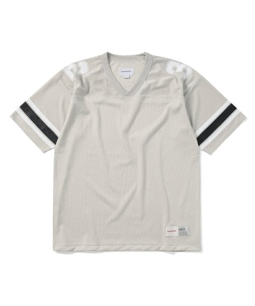 MESH FOOTBALL JERSEY SILVER