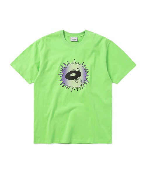 RECORDS TEE GREEN