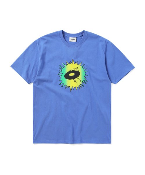 RECORDS TEE ULTRAMARINE