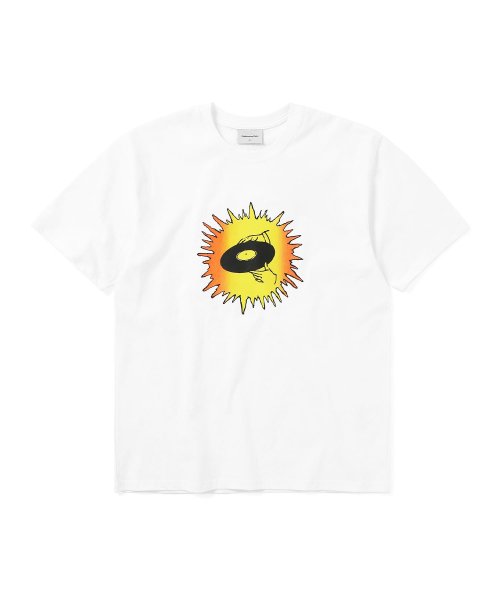 RECORDS TEE WHITE