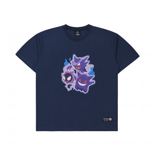 acme de la vie l Pokemon PHANTOM EVOLUTION SHORT SLEEVE T-SHIRT NAVY