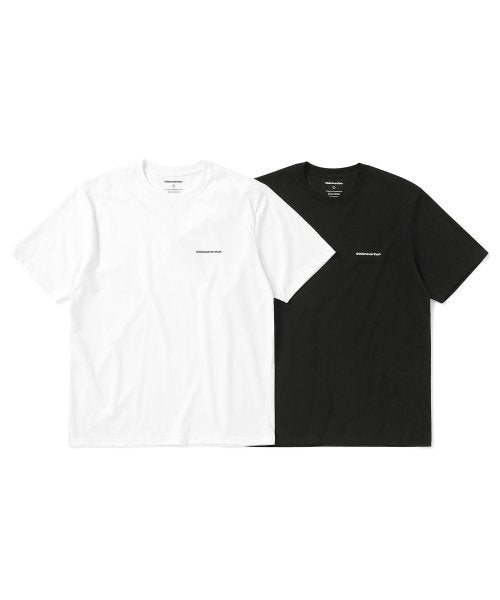 SP-LOGO COOLING PERFORMANCE TEE WHITE/BLACK