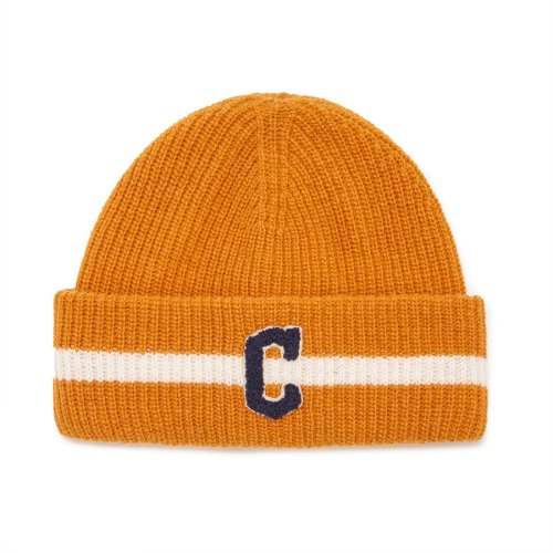 VARSITY STRIPE MID BEANIE CLE (D.ORANGE)