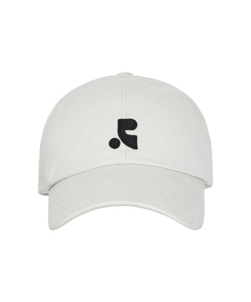 RR LOGO COTTON BALL CAP_LIGHTGREY