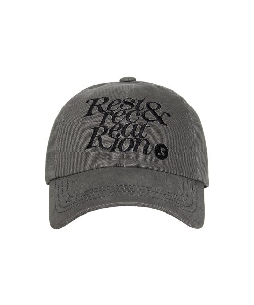 RR STITCH BALL CAP_CHARCOAL