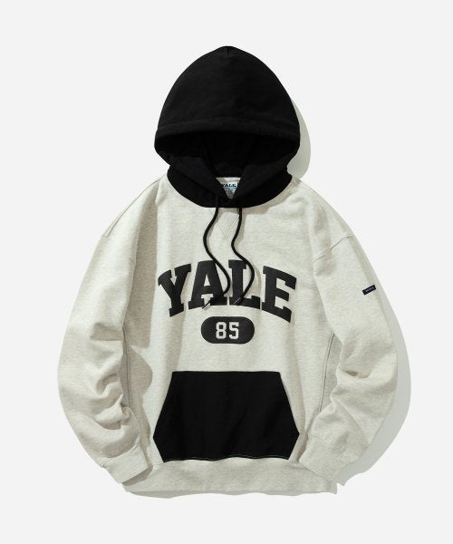 (24SS) (YALE HEAVYWEIGHT) MIXED HOODIE OATMEAL