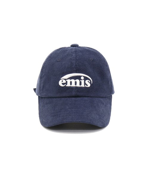 NEW LOGO CORDUROY EMIS CAP-NAVY