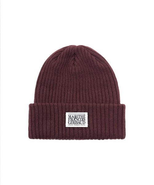 CLASSIC LOGO BEANIE BURGUNDY