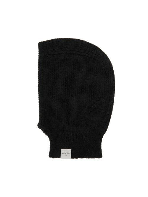 ROUND KNIT BALACLAVA IN BLACK